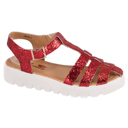 Sandale rosii de dama 1914-1R, Marime: 40, 