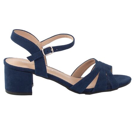 Sandale dama de catifea XQ139 BLUE, Marime: 35, 