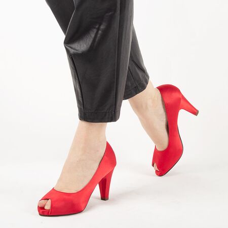 Pantofi de dama eleganti A3372-RED, Marime: 39, 