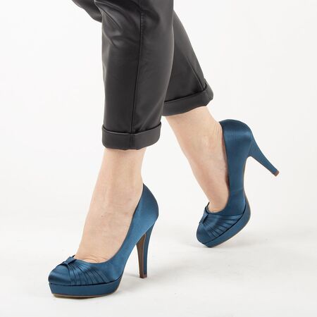 Pantofi de dama eleganti A01-6-BLUE, Marime: 35, 