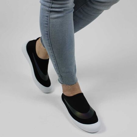 Sneakers dama, din material textil, talpa usoara si comoda YX-02-Black, Marime: 39, 